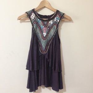 Free People boho tank